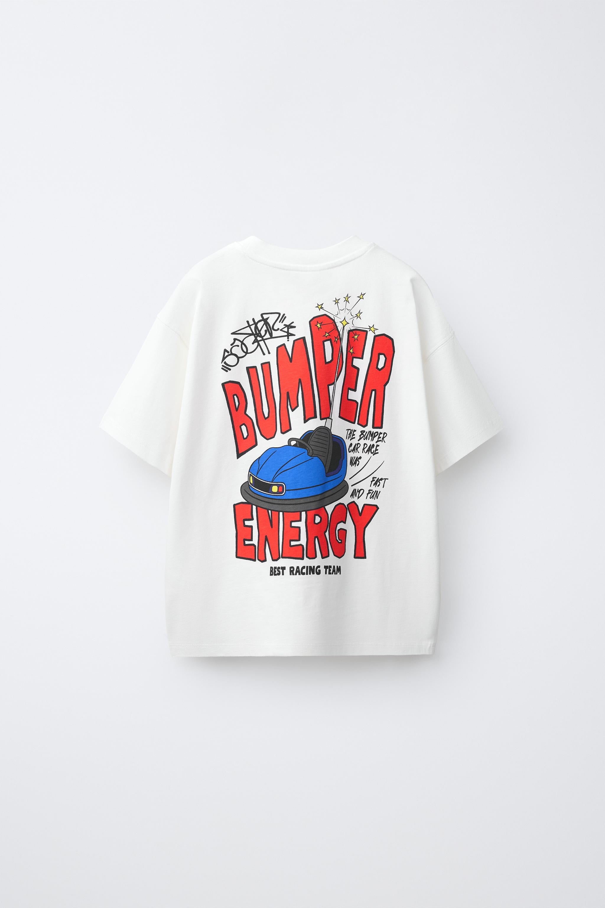 White T-Shirt Printed