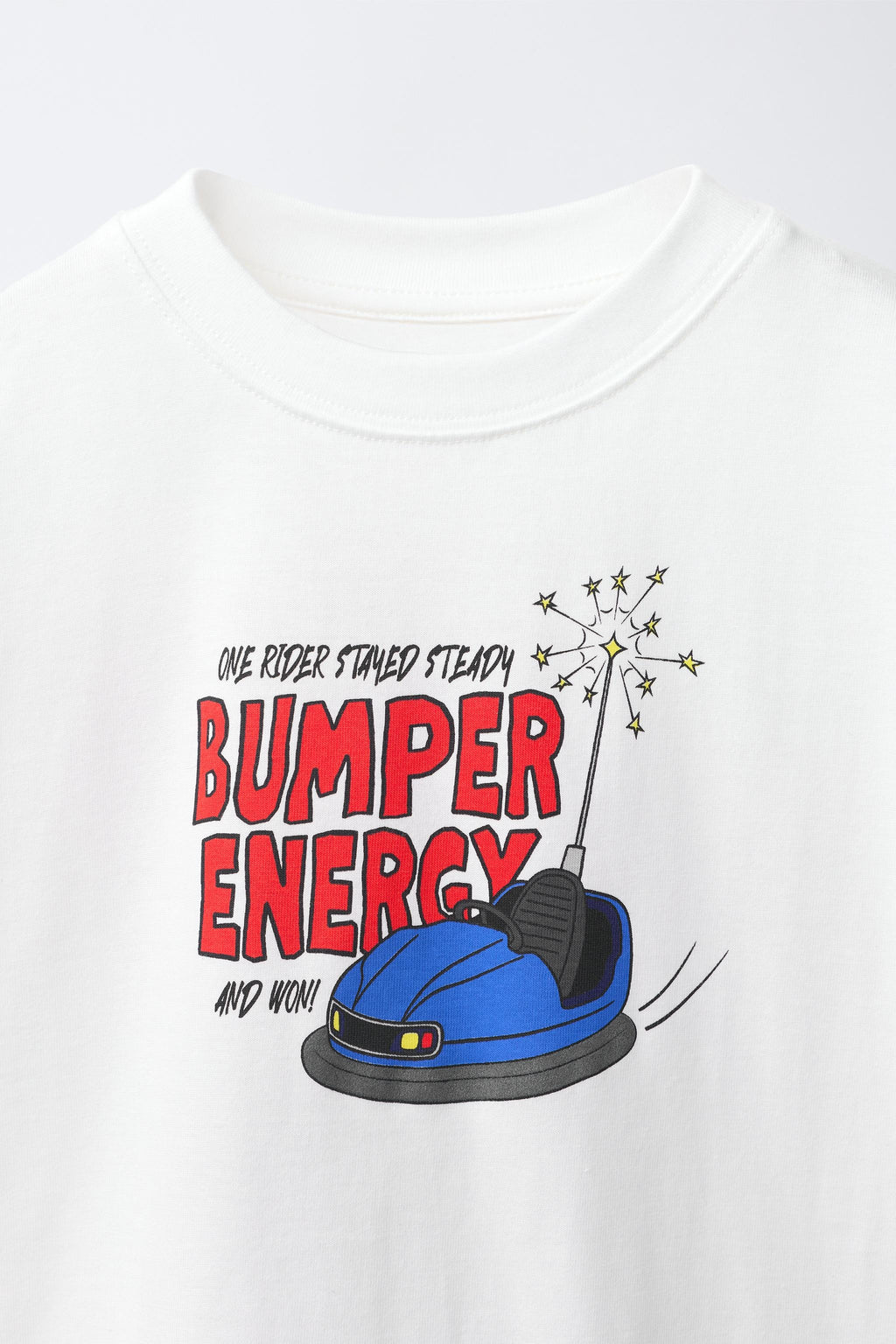 White T-Shirt Printed